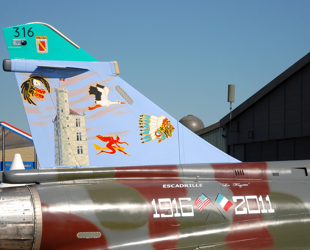 Dassault Mirage 2000N 316 of the Armée de l'Air, 1916-2011 special livery